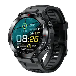 Men's GPS Smart Watch for Android iOS Phones - Rugged Outdoor Sports Watch with 480mAh Battery, Fitness Tracker with Calories/S