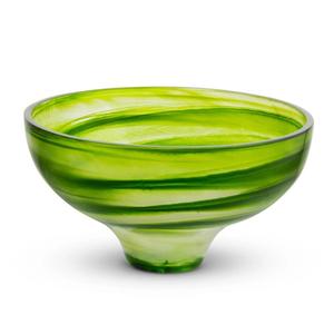 ชามด้านข้างลายดอกไม้สีเขียวพรีเมียมสำหรับเสิร์ฟขนมขนมหวานไอศกรีมผิวมันสีเขียวอ่อนชามเสิร์ฟ - Product Image 2