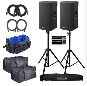 NOUVEAUTÉ : Pack Duo d'enceintes actives 2 voies FBT VEN-TIS 112A 12 pouces avec supports - Product Image 4
