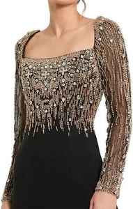 Vestido de fiesta simétrico personalizado para mujer, fabricantes de ropa, cuello cuadrado, hasta la cintura, Maxi, transpirable, antiestático, vestido de diseñador - Product Image 6