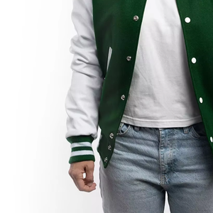 Buen Precio Diseño Popular Mejor Calidad Ligero Mujeres Varsity Chaqueta Estirable Y Buen Fabricante Varsity Chaqueta Para Mujeres - Product Image 4