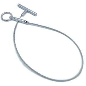 Receptor de perros resistente de alta calidad, largo con agarre duradero, soporte para cerdos de acero inoxidable, equipo de granja de cerdos por herramienta de ganado - Product Image 2