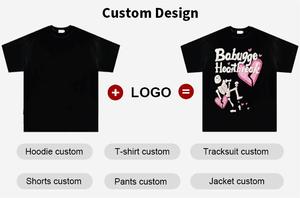 เสื้อยืดโอเวอร์ไซส์ผู้ชายผ้าถักเนื้อแน่นระบายอากาศได้ดี พิมพ์ลายแบบซับลิเมชั่น สไตล์สตรีทแวร์ ผลิตตามสั่งจากโรงงาน OEM ผ้าฝ้าย - Product Image 2