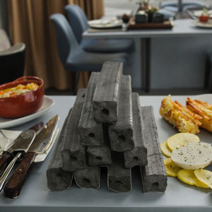 Charbon de bois BBQ de haute qualité Briquettes de charbon de bois dur fabriquées à la machine - Product Image 3