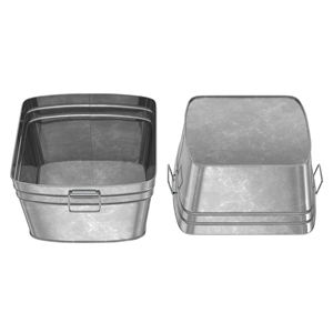 Contenedor de Almacenamiento Galvanizado con Base de Palés para Fácil Manipulación con Montacargas, Logística de Envío, Exportador Mayorista, Venta al Por Mayor - Product Image 5