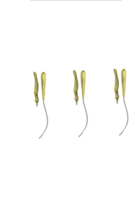 Dentavex Corporation Dissecteur rétracteur frontoglobélar en forme de S de 26,5 cm en acier inoxydable avec poignée ergonomique - Product Image 3