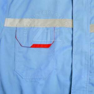 Overol de Trabajo de Seguridad de Algodón de Alta Visibilidad, Reflectante, Impermeable, Transpirable, Ignífugo, Cómodo - Product Image 3