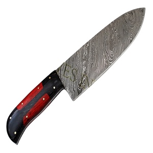 ชุดมีดเชฟเหล็กดามัสกัสขนาด13นิ้ว (Smk1157) เหล็กเนื้อโลหะคาร์บอนเครื่องมือทำครัวสแตนเลส - Product Image 1