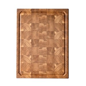 La mejor tabla de cortar rectangular de madera con mango 12mm de espesor Durable Apto para lavavajillas - Product Image 4