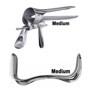 Source d'alimentation manuelle de haute qualité Instrument chirurgical Spéculum vaginal Sims en acier inoxydable et métal - Product Image 6