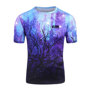 Camisetas de Sublimación con Cuello Redondo al Mejor Precio, Último Diseño, Logotipo Personalizado, Camiseta de Sublimación para Hombre - Product Image 2