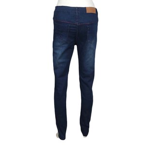 Pantalon en jean slim pour femme - Bleu foncé - Product Image 4