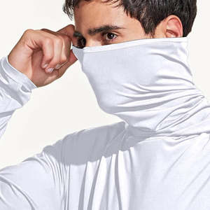 Men's Long-Sleeve Fishing <b>Hoodie</b> Sun Shield Breathable Outdoor Sports Apparel Waterproof Moisture Wicking Technology <b>Thumb</b> <b>Holes</b> - Product Image 6