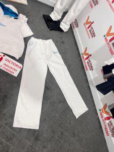 กางเกงผ้าฟลีซสำหรับผู้ชายกางเกงวอร์มผ้าคอตตอนพร้อมพลอยเทียมออกแบบได้ตามที่ต้องการ - Product Image 5