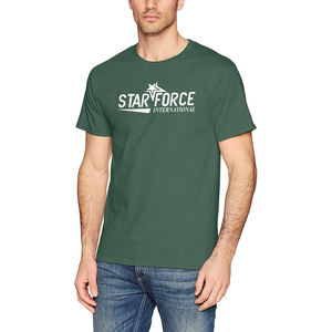 Serigrafía de longitud corta con estampado de soplo, camisetas en blanco para hombre, ropa de calle de manga corta de algodón de alta calidad personalizada - Product Image 5