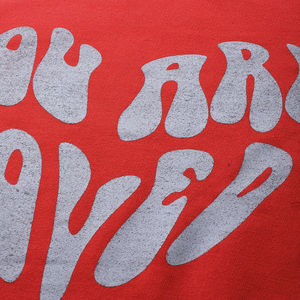 Sudaderas de invierno para mujer, patrón de letras, ajuste Regular, tela transpirable ecológica, colores personalizados y logotipo, servicio OEM - Product Image 3