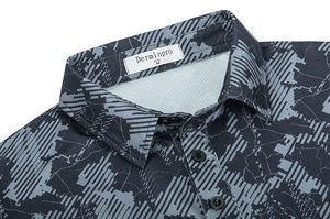 Haute qualité personnalisé Slim Fit athlétique Sport à manches courtes pour Polo T-Shirt coton Polyester impression 3D ODM approvisionnement hommes pour Polo - Product Image 4