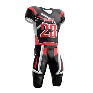 Uniforme de Fútbol Americano para Hombre de Alta Calidad, Pantalones Cortos Anti-UV de Secado Rápido, 100% Poliéster, Logotipo Personalizado, Nombre del Equipo, Precio Razonable - Product Image 5