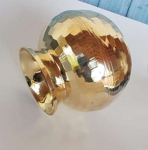 Olla Lota Grande de Cobre Estilo Vintage con Tapa, Ideal para Utensilios de Cocina, Agua Saludable para Beber, Calidad Duradera - Product Image 6