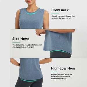 Streetgrace custom womens yoga <b>tops</b> breathable workout gym fitness clothing oem with private label design and logo print - Product Image 5