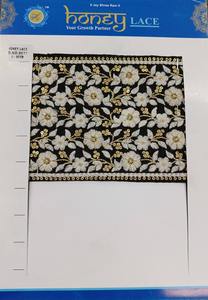 Colorful Floral Embroidered Tulle Lace Trim <b>Clothing</b> Elegant Home Textiles DIY Crafts Weddings-Beads Sequins Applique Decoration - Product Image 3