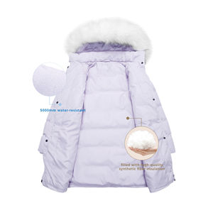 Chaquetas Parka de Invierno para Mujer, Personalizadas al por Mayor, Ecológicas, Transpirables, Rellenas de Algodón, Casuales, Resistentes al Viento - Product Image 5