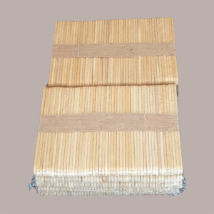 Mini bâtons de crème glacée en bois martelé 8x2H72mm 500 pièces en plastique écologique et de qualité alimentaire Logo personnalisé imprimé pour une utilisation alimentaire au café - Product Image 2