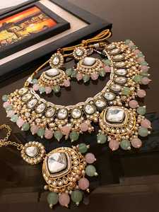 CONJUNTOS DE JOYERÍA PASHTUN PARA MUJER PRODUCTO CULTURA AFGHANI DISEÑO PERSONALIZADO ACEPTADO JOYERÍA PARA FIESTA Y BODA PARA MUJER OEM ODM - Product Image 3