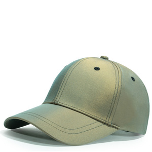 Venta caliente Gorras para adultos Sombrero de malla estructurada de 5 paneles Camionero deportivo verde con parche bordado - Product Image 1