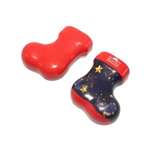 Reusable Tinplate Christmas Gift Box with Screw Cap for Candies <b>Chocolates</b> & Small Treats-Craft Packaging - Product Image 2