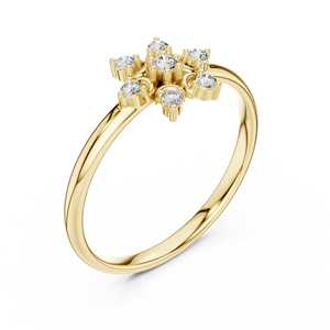 Bijoux de couche 10K Luxury Jewelry Ring Trending Design for Women - Product Image 6