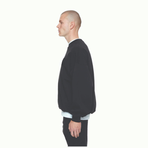 Sweat-shirt à col rond en molleton pour homme, 100% coton, de haute qualité, OEM, hiver, coupe ample, léger, respirant, numérique - Product Image 6