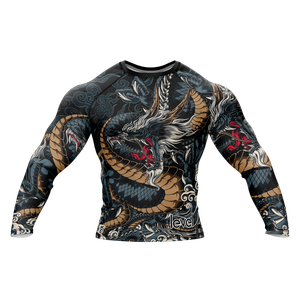 Wholesale <b>Compression</b> Wear High Quality Wholesale Best <b>Design</b> Men Sublimation Printed Rash Guard - Product Image 1