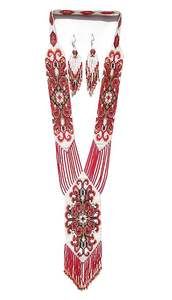 Manufacturer in India Glass Beaded Fashion <b>Necklace</b> for Ladies Girls - Product Image 3