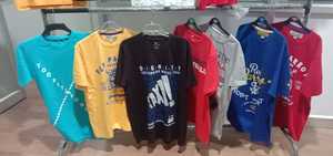 180g Bio lavado de alta calidad Jersey tela 100% peinado camiseta Logotipo de impresión personalizada OEM gráfico camiseta streetwear calidad camiseta - Product Image 5