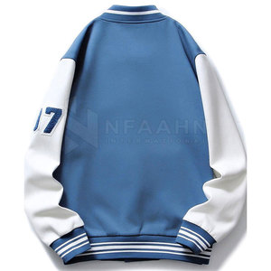 Chaqueta de invierno de diseño de moda Chaqueta moderna de Letterman Varsity con chaqueta de Letterman ajustada y detallada - Product Image 2