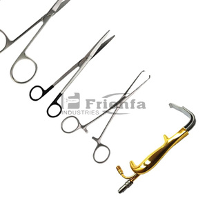 Instruments chirurgicaux de haute qualité en acier inoxydable de qualité supérieure fabriqués sur mesure Ensemble chirurgical de base majeur - Product Image 4