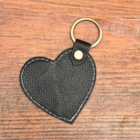 Porte-clés en cuir véritable avec inscription personnalisée, en cuir de vache à poils, avec motif de tournesol, porte-clés en cuir occidental, porte-clés en cuir sculpté
