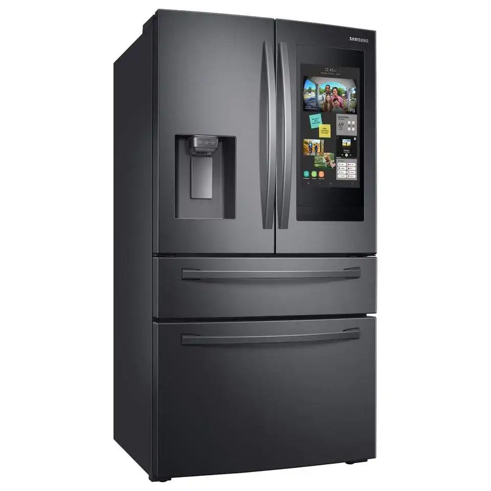 HOME CHOICE 28 cu ft frigorifero a 4 porte con porta francese con touch screen in acciaio inossidabile