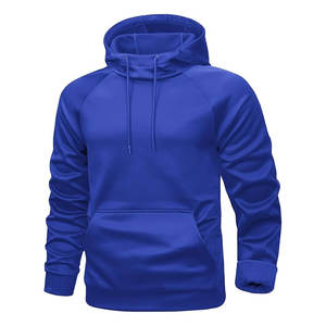 Sweat à capuche court unisexe personnalisé et lourd 500/400gsm en coton épais uni surdimensionné vierge pour hommes Polyester/coton ample à l'avant pour - Product Image 1