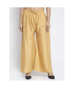 Pantalon Palazzo d'été personnalisé pour femme, coupe ample, doux, respirant, en rayonne et lin, à jambes larges, vente en gros - Product Image 2