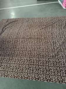 Handmade Block Print Cotton <b>Throw</b> Eco-Friendly Traditional Style Home Decor with Tassels <b>Sofa</b> <b>Cover</b> and Beach Towel - Product Image 2