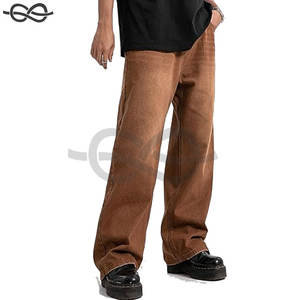 Hommes Baggy Jean Vintage Hip Hop Jeans Casual Dance Skateboard Denim Pantalon Streetwear Mode Loose Fit Trendy Urban Style - Product Image 4