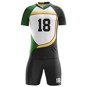 Transpirable reflectante que absorbe la humedad secado rápido resistente a las manchas uniforme de fútbol tela elástica Francia, camisetas de fútbol - Product Image 5