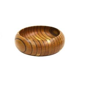 Tamaño de forma personalizada, vajilla de madera hecha a mano, cuencos para servir, diseño moderno, decoración del hogar, acabados, ensalada de frutas ecológica - Product Image 2