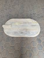 Table basse en bois de manguier massif de qualité supérieure fabriquée à la main caractéristique décorative de conception moderne rustique pour meubles de salon