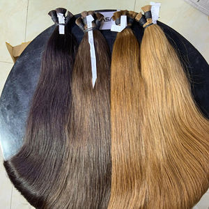 Extensiones de Cabello Vietnamita Virgen al Por Mayor a Precio de Fábrica, Longitud Completa, Color Marrón # 2 # 4 # 6 # 8 Envíos de Alta Calidad a Todo el Mundo - Product Image 1