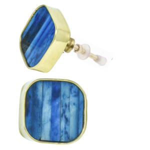 Tiradores de puerta de cajón de Metal de madera de resina azul de latón épico macizo, tirador moderno para cocina, dormitorio, armario, sala de estar - Product Image 2