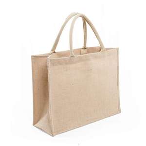 Nouvelle Offre Sacs d'Épicerie Portables à la Mode Emballage Biodégradable Réutilisable Sac de Courses en Jute Conception et Tailles Personnalisées Sacs Cabas - Product Image 2