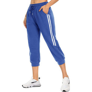 Deux pièces pour femmes Gym Workout Sports Jogger Costumes Tenues avant plat avec décoration peinte ODM Track Pant Survêtements - Product Image 2